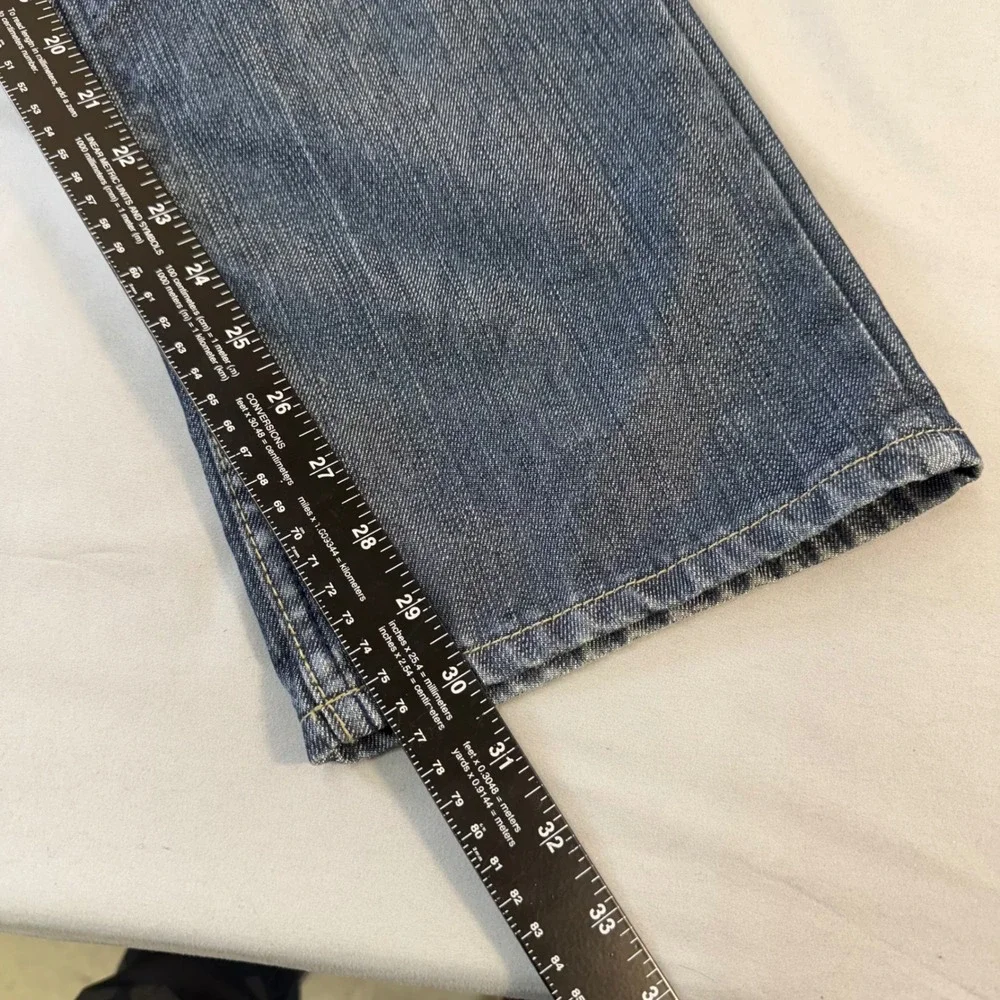 Jeans Sacred Cult Denim Jeans Mens 32x30 Blue Wash Straight Leg Pants  Handsome!